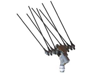 Bacchiatore pneumatico olivgreen air 505 - progettato e realizzato per agevolare la raccolta 'professionale' dell’oliva, è composto dal corpo motore/distributore in leg...