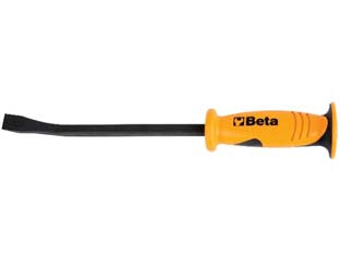 Leva con estremita piatta curva art.965 - mm.450 - design ergonomico antiscivolo