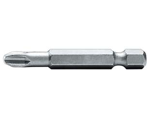 Inserti per avvitatori per viti a croce phillips art.862ph - PH 1 - mm.50, attacco esagonale 1/4', per avvitatori manuali, elettrici e pneumatici