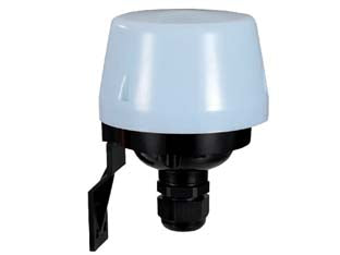 Interruttore crepuscolare da esterno - 300W - interruttore crepuscolare con contatti protetti, per uso esterno, grado di protezione IP44