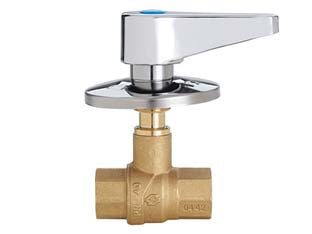 Valvola a sfera evolution ff con leva - FF 1/2' - corpo in ottone, maniglia con leva e rosone cromati, pressione esercizio 40 bar, temperatura di esercizio da -20°C a +120°C