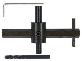 Foralastra con utensile in hss al cobalto 5% da mm.25-217 - taglio da ø mm.25 a 217 PG 215.00 - attacco cilindrico ø mm.12, guida fissa centrante ø mm.10, completo di punta HSS ø mm.10 e chiave di servizio, utensile mm.6 ...