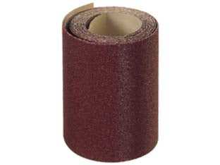 Mini rotolo carta abrasiva con velcro - grana media 80 PG. 355.97 - rotolo mt. 3 carta abrasiva 120h., compatibile in larghezza con tutti i modelli di levigatrici orbitali, per ogni tipo di leg...