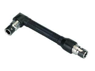 Avvitatore a squadra con attacco e portainserti esagonale - mm.100 attacco esagonale 1/4' PG 452.30 - angolo 90°, con porta inserti