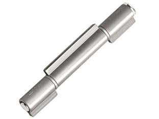 Cerniera 3 ali saldare art.415 - mm.34x200 - non zincato, con 2 rondelle, perno sfilabile, tipo pesante