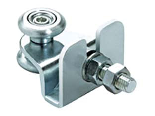 Carrello a 2 ruote art.38 - mm.73x43 - acciaio zincato, 2 ruote, perno mm.8