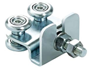 Carrello a 4 ruote art.40 - mm.79x50 - acciaio zincato, 4 ruote, perno mm.10