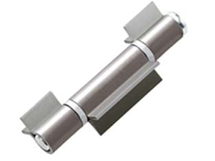 Cerniera 3 ali saldare aperte art.460 - mm.186x62 - non zincato, con rondella, perno sfilabile