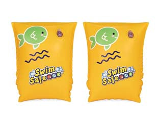 Braccioli gonfiabili swim safe abc step c 3-6 anni - cm.25x15 - peso gr.160 (art.32033) - realizzati in vinile NP, spessore della plastica mm.0,25, 2 camere d'aria