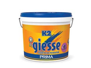 K2 giesse stucco in pasta per rasature in barattolo - Kg.20 - stucco in pasta, bianco, speciale per rasature di grandi superfici grazie alla sua particolare scorrevolezza, profumato alla ...