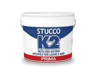 K2 stucco in pasta specifico per legno e muri in barattolo - Kg.20 - stucco in pasta specifico per legno e muri, ottimo potere riempitivo e ottima resa, ottima aderenza su ogni tipo di supporto ...