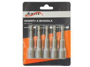 Inserti a bussola magnetici per avvitatori set pezzi 5 - 65x13 mm - Nessuna Descrizione per questo prodotto