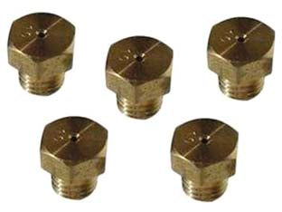 Kit 5 pezzi ugelli per cucina gas metano Ø 6 mb - per cucina a metano - Nessuna Descrizione per questo prodotto