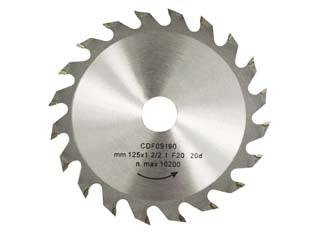 Disco lama circolare widia dentatura civetta - ø mm.250 foro 30 denti 80 sp.mm.2,2 - acciaio widia al carburo di tungsteno, dentatura civetta