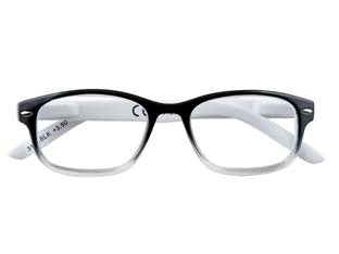 Occhiale lettura montatura policarbonato nero sfumato b1 - diottrie +3,0 - 31Z-B1-BLK300 - montatura policarbonato, astine con sistema flex, adatti per presbiopia semplice