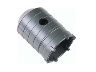 Frese a tazza impact - mm.50x75 6 denti M16 - frese a tazza a rotopercussione con denti in metallo duro per forare cemento, calcestruzzo, pietra e opere murarie, massima p...