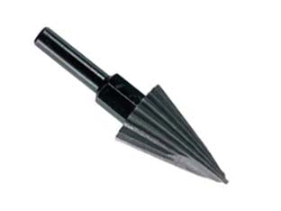 Fresa conica allargafori hss - ø mm.32x50 gambo mm.10 - per lamiere, speciale per meccanici, elettrauto, carrozzieri