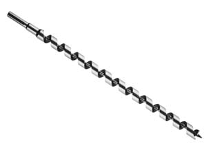 Punte per legno a spirale gambo esagonale - ø mm.6x300 - punte per legno professionali a spirale singola tipo Lewis, gambo esagonale