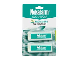 Nekatarm canfora tavolette gr.50 - antitarme naturale, bastano poche tavolette per proteggere gli indumenti, togliere il cellophane protettivo e utilizzare le t...
