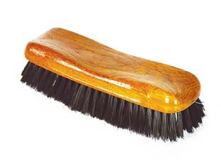 Spazzola abiti economica biondo/nera - si può utilizzare su tessuti