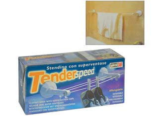 Stendibiancheria tenderspeed da bagno con braccetti a ventosa - Nessuna Descrizione per questo prodotto