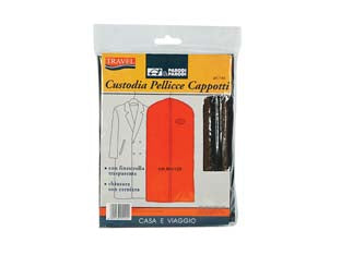 Custodia salvacappotto in pvc cm.130 - lavabile e resistente, pratica finestra e zip frontale