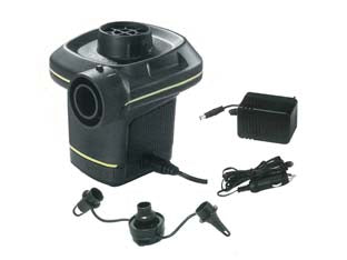 Pompa elettrica quick fill 220-240v con accendisigari - peso kg. 3,6 (66634) - dotato di 3 ugelli, tensione 220-240V, per uso interno ed esterno, gonfia e sgonfia