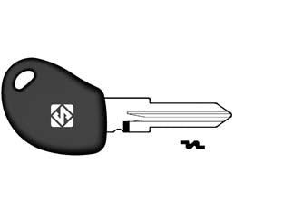 Chiavi auto look a-like porta transponder gt15rbte - GT15RBTE - per auto FIAT design testa chiave identica all'originale, utilizzabile con trasponder GTI (non fornito)
