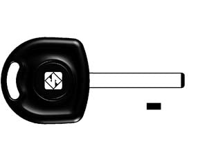 Chiavi auto look a-like porta transponder hu100te - HU100TE - per auto BUICK, CADILLAC, CHEVROLET, DAEWOO, OPEL design testa chiave identica all'originale, utilizzabile con trasponder GTI...