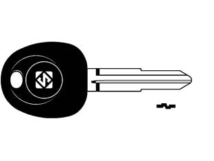 Chiavi auto look a-like porta transponder hyn10te - HYN10TE - per auto HYUNDAI design testa chiave identica all'originale, utilizzabile con trasponder GTI (non fornito)