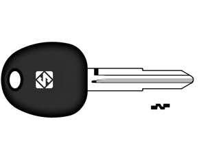 Chiavi auto look a-like porta transponder hyn12te - HYN12TE - per auto HYUNDAI design testa chiave identica all'originale, utilizzabile con trasponder GTI (non fornito)