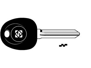 Chiavi auto look a-like porta transponder hyn14te - HYN14TE - per auto HYUNDAI, KIA, SSANGYONG design testa chiave identica all'originale, utilizzabile con trasponder GTI (non fornito)