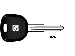 Chiavi auto look a-like porta transponder kia3rte - KIA3RTE - per auto KIA design testa chiave identica all'originale, utilizzabile con trasponder GTI (non fornito)