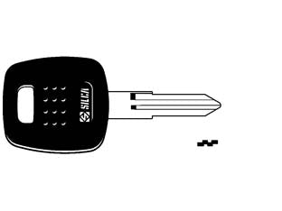 Chiavi auto look a-like porta transponder nsn11te - NSN11TE - per auto FORD, INFINITI, NISSAN, SUBARU design testa chiave identica all'originale, utilizzabile con trasponder GTI (non forn...