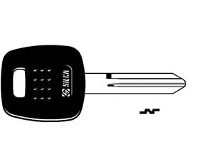 Chiavi auto look a-like porta transponder nsn14te - NSN14TE - per auto CHEVROLET, INFINITI, NISSAN, SUBARU, SUZUKI design testa chiave identica all'originale, utilizzabile con trasponder ...