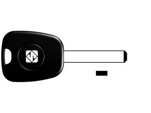 Chiavi auto look a-like porta transponder va2te - VA2TE - per auto CITROEN, NISSAN, OPEL, PEUGEOT, RENAULT, SMART, TOYOTA design testa chiave identica all'originale, utilizzabile con ...