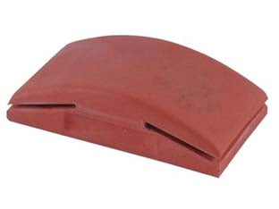 Tampone in gomma per carta abrasiva con fissaggio manuale - mm.125x70 PG 339.70 - Nessuna Descrizione per questo prodotto