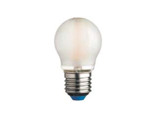Lampada filo led sfera stick satinata e27 - 4.5w - 2700°K calda - 470 lm - 45x78h - 220-240V lampada filo led satinata 360°, durata media 15.000 ore, testata per 15.000 accensioni, accensione istantanea, senza...