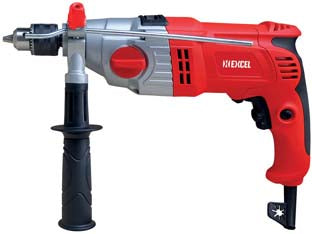 Trapano percussione 1050w tp1050 - 1050W, 230V 50Hz, velocità variabile, 2 velocità regolabili 0-1000 / 0-2800 min, percussione 17600-48000min, foratura: ceme...