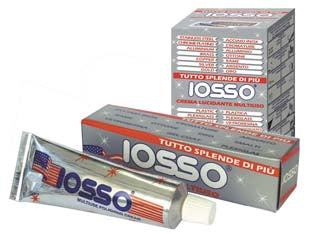 Pasta lucidante iosso - ml. 50 - pasta lucidante, pulisce. lucida e protegge tutti i metalli (argento, inox, alluminio, ottone, rame, bronzo, oro e cromature)...
