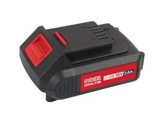 Batteria litio 18v 2ah only1 - batteria Litio 18V 2Ah, indicatore di carica, solo per linea ONLY1, ONLY1 è un sistema che permette con un modello di batteri...