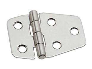 Cerniere per nautica a biscotto asimmetriche in acciaio inox art.852 - mm.40x55x1,5 - Nessuna Descrizione per questo prodotto