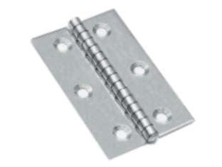 Cerniere piane in acciaio inox perno fisso - mm.60x50x1,5 - Nessuna Descrizione per questo prodotto