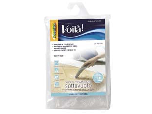 Sacco sottovuoto salvaspazio - cm.80x110 ideale per trapunte - riduce fino al 75% di spazio, protegge gli indumenti da tarme, polvere e umidità, made in Italy