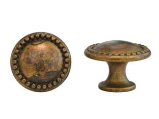 Pomoli per mobili mod.24222 in zama ottone anticato - ø mm.25 - Nessuna Descrizione per questo prodotto