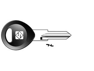 Chiavi auto zadi zd24rdp - ZD24RDP - in acciaio nichelato