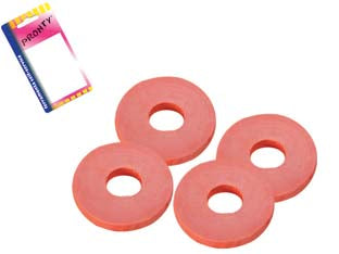 Guarnizione ranella in gomma in blister - in bl.10 pz. - per alimenti