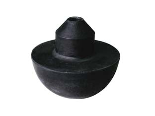 Mezza sfera per catis senza nottolino - in gomma