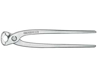 Tenaglie per ferraioli e cementisti zincata lucida din iso 9242 - mm.250 - per torcere e tagliare il filo dal rullo in una sola operazione rapida e sicura