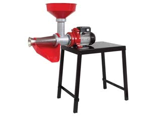 Passapomodoro elettrico n.5 con banco 400w - n°5, 400w, 0,53 Hp (art.9011N) - 400w di potenza, motore elettrico a induzione potenza 0,53 Hp per funzionamento continuo, corpo in ghisa verniciata con ver...